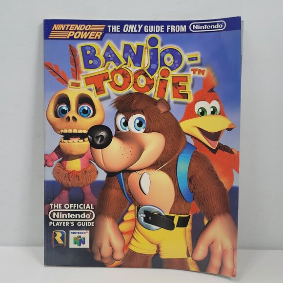 Nintendo Power Banjo-Tooie Official Players Guide-AVG COND